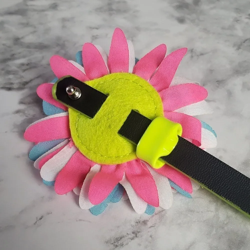Floral Lime Green Belt‎